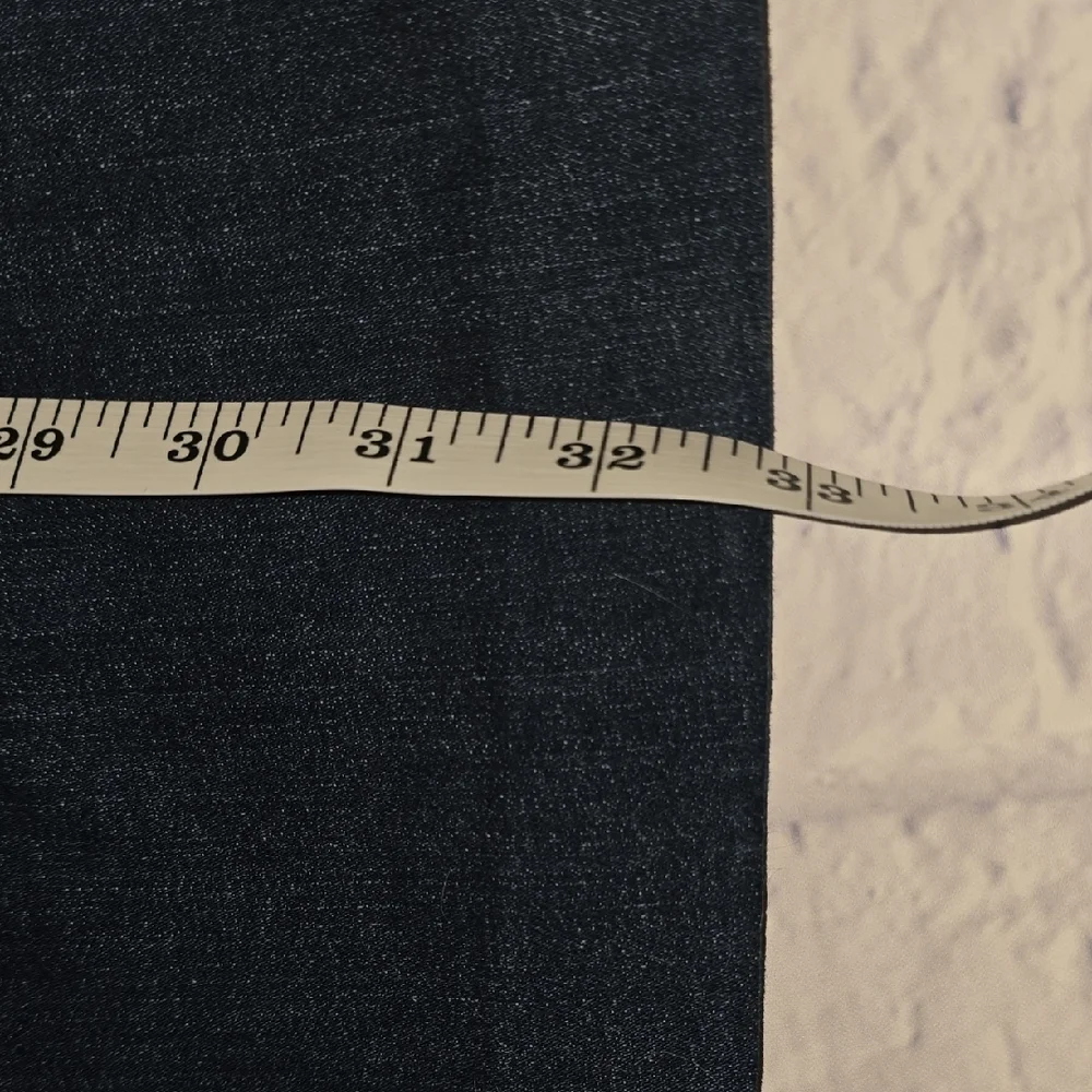 SPANX Dark Blue Flare Jeans 2X (22-24) **LIKE NEW** - Picture 7 of 11